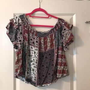 Off the shoulder top